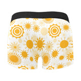 Sun design pattern Men's All Over Print Boxer Briefs Men's Underwear