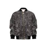 Pizza pattern Kids' Boys' Girls' Bomber Jacket