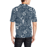 Coral Reef Pattern Print Design 05 Men's All Over Print Polo Shirt
