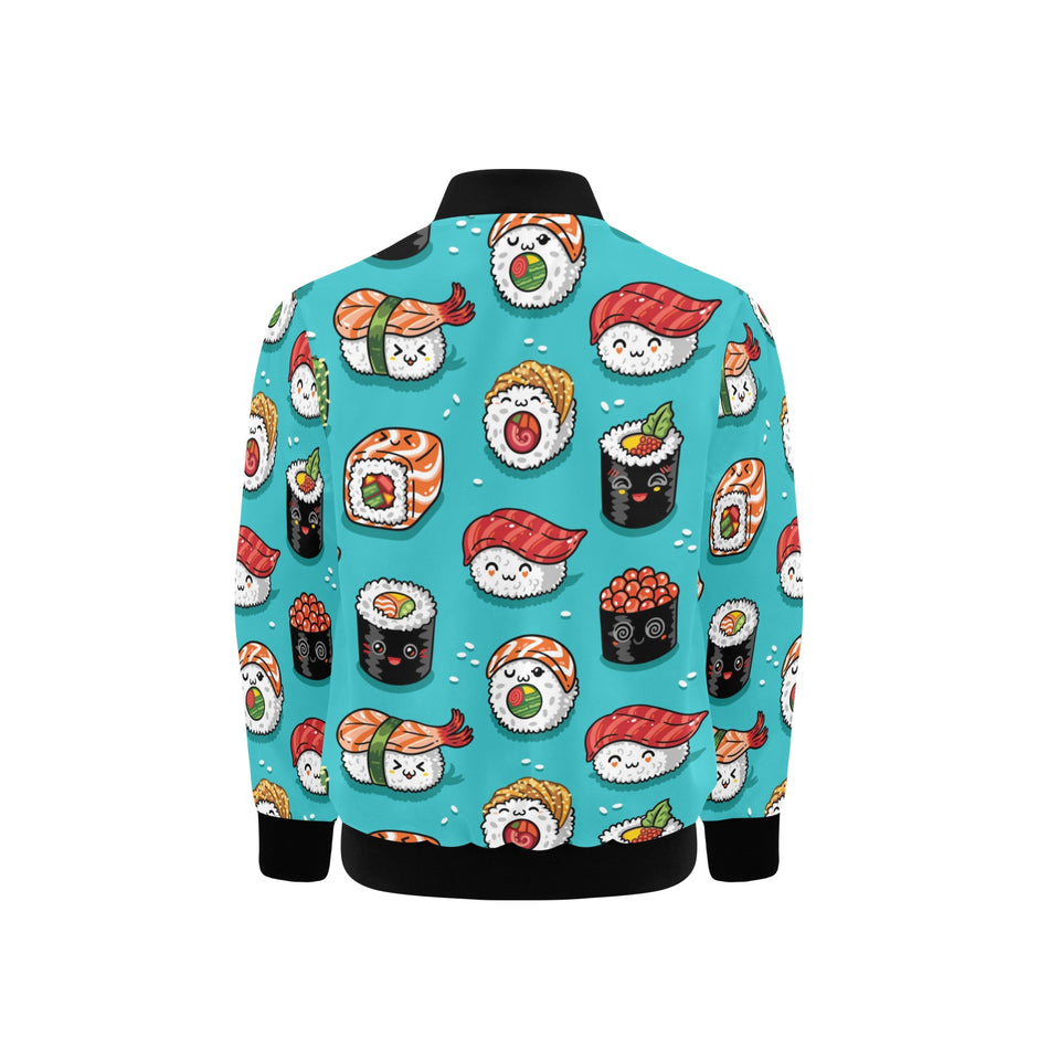 Cute sushi pattern Kids' Boys' Girls' Bomber Jacket