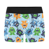 Alien Pattern Print Design 04 Men's All Over Print Boxer Briefs Men's Underwear