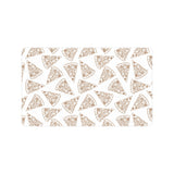 Hand drawn pizza pattern Doormat