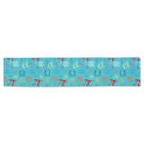 Math Pattern Print Design 02 Table Runner