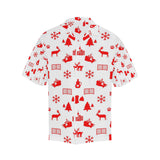 Canada Pattern Print Design 04 Men's All Over Print Hawaiian Shirt (Model T58)