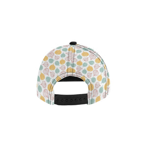 colorful onions white background All Over Print Snapback Cap