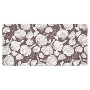 Garlic bulb dark background Tablecloth