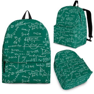 Math Pattern Print Design 01 Backpack