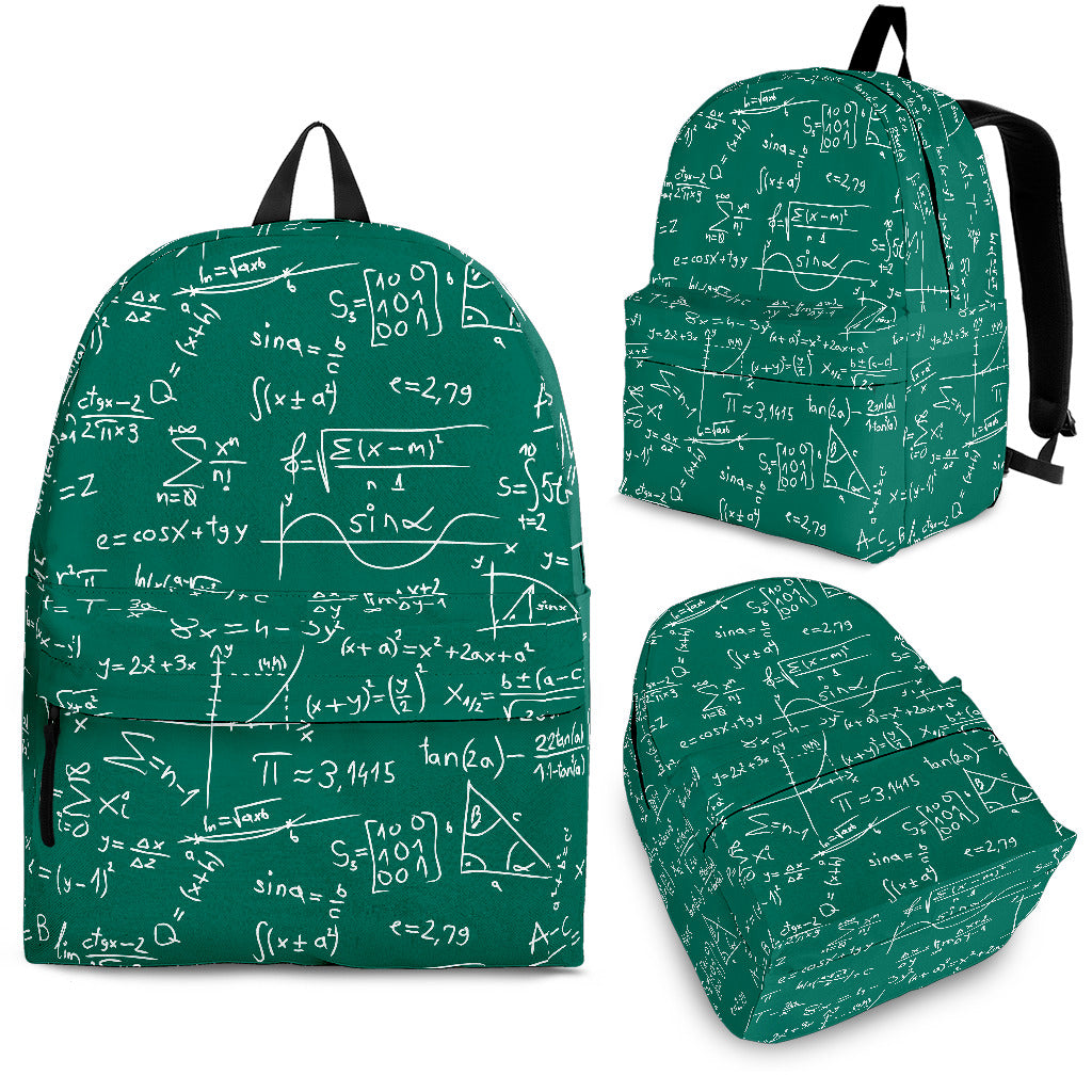 Math Pattern Print Design 01 Backpack