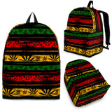 Canabis Marijuana Weed Pattern Print Design 04 Backpack