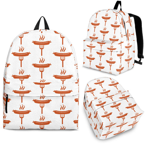 Sausage Pattern Print Design 05 Backpack