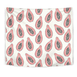 Papaya Pattern Wall Tapestry