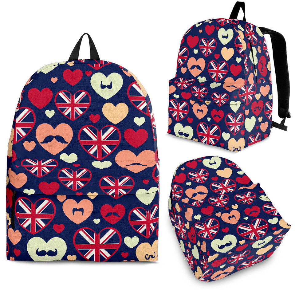British Pattern Print Design 02 Backpack