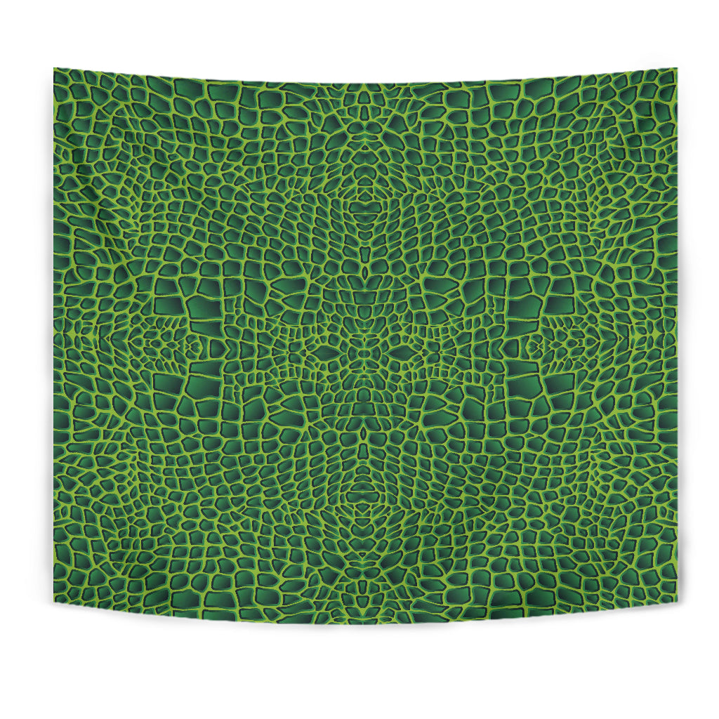 Crocodile Skin Printed Wall Tapestry