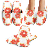 Grapefruit Pattern Slippers