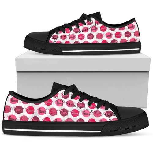 Dachshund Women'S Low Top Shoe