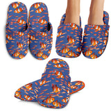 Clown Fish Pattern Print Design 04 Slippers