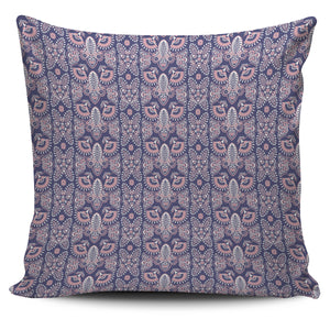 Indian Batik Style Pattern Pillow Cover