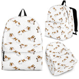 Jack Russel Pattern Print Design 04 Backpack