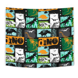 Dinosaurs Print Pattern Wall Tapestry