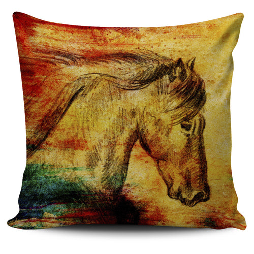 Horse Pillow Cover