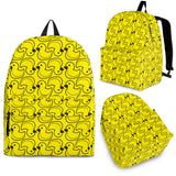 Duck Toy Pattern Print Design 02 Backpack