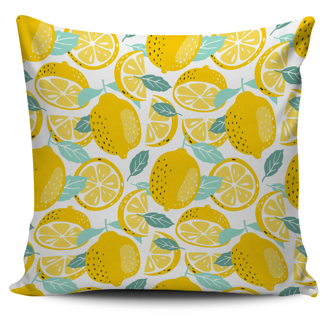 Lemon Design Pattern Pillow Cover