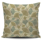 Ginkgo Leaves Design Pattern Pillow Cover