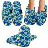 Blueberry Design Pattern Slippers
