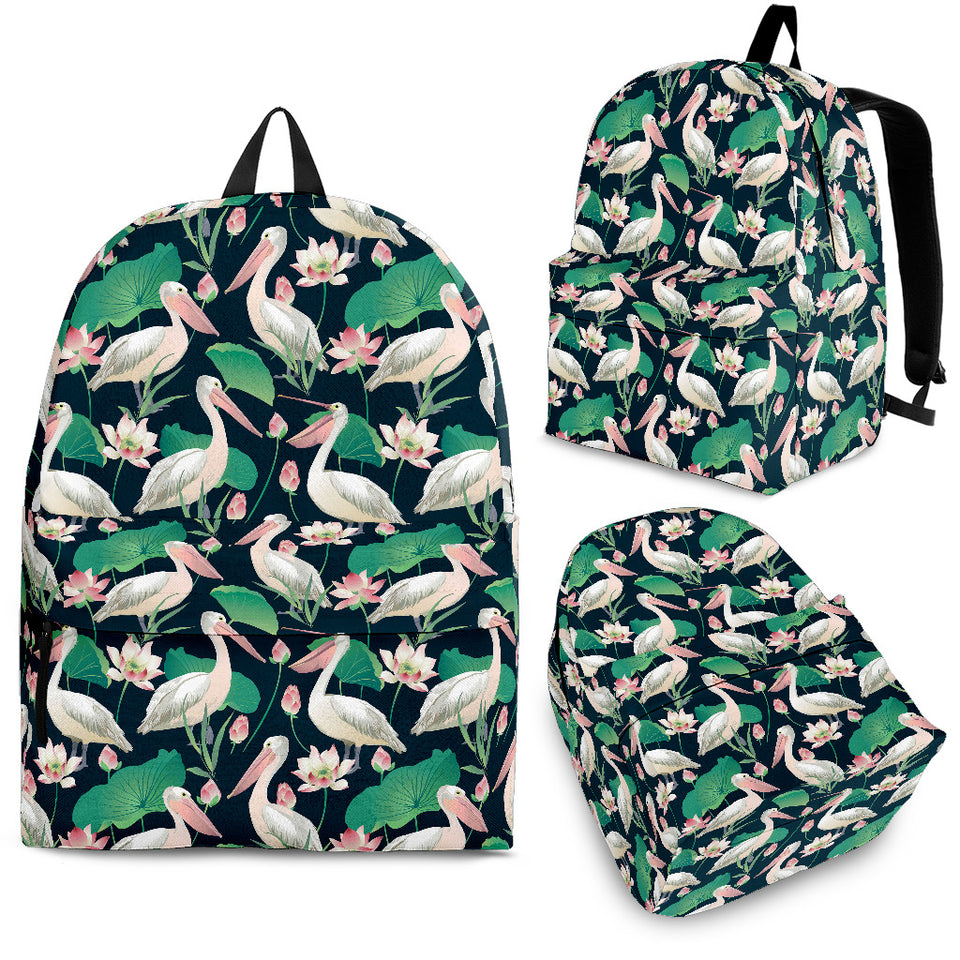 Pelican Pattern Print Design 03 Backpack