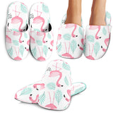 Cute Flamingo Pattern Slippers