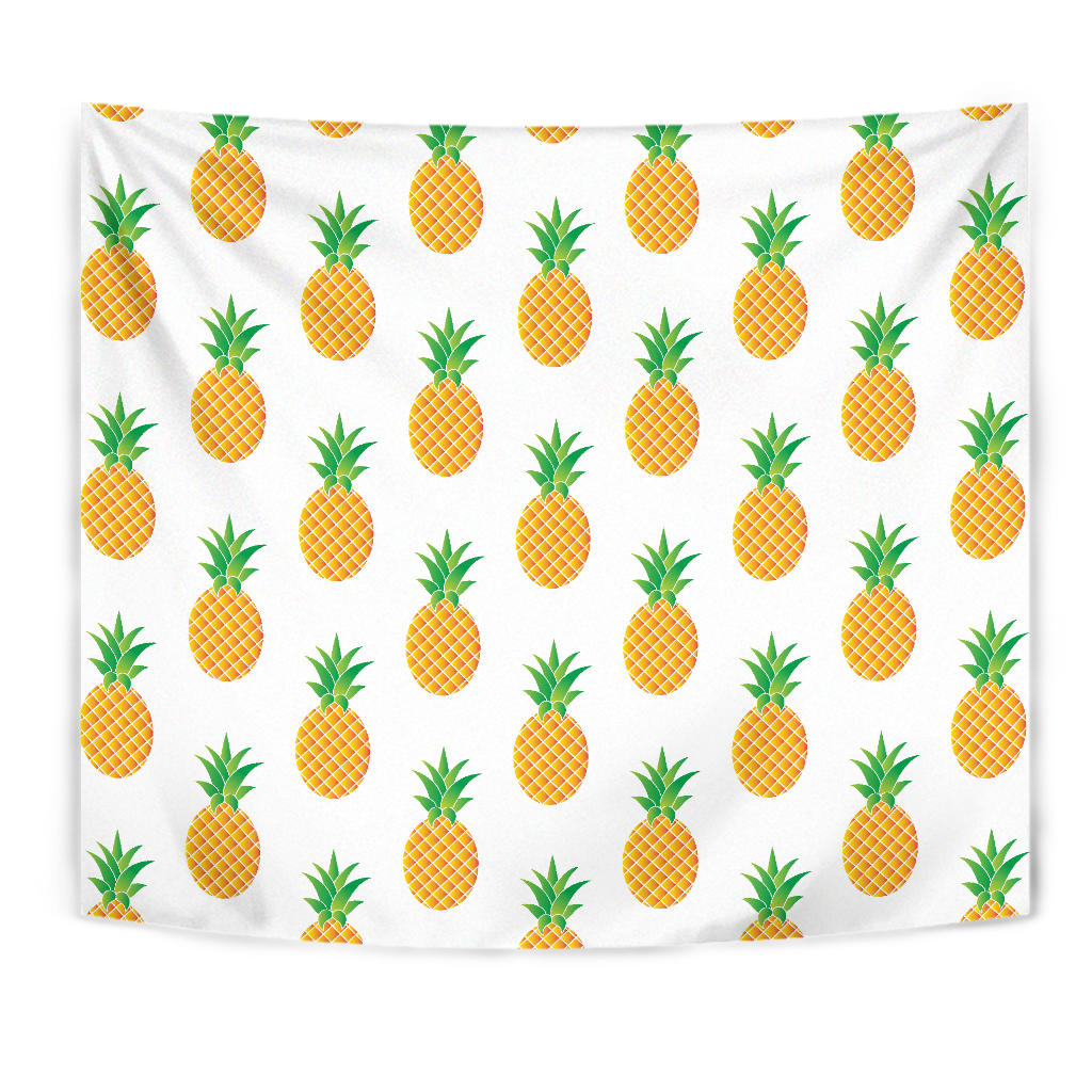 Pineapples Pattern Wall Tapestry