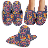 Goldfish Pattern Print Design 05 Slippers