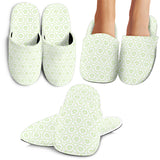 Cucumber Pattern Background Slippers