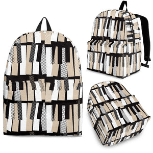 Piano Pattern Print Design 04 Backpack