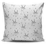 Cute Goat Design Pattern Pillow Cover