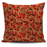 Fire Flame Pattern Pillow Cover