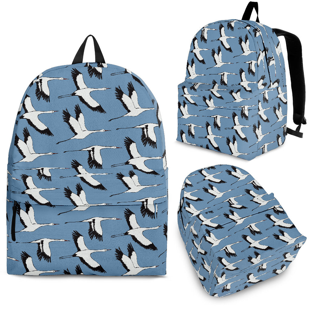 Seagull Pattern Print Design 04 Backpack