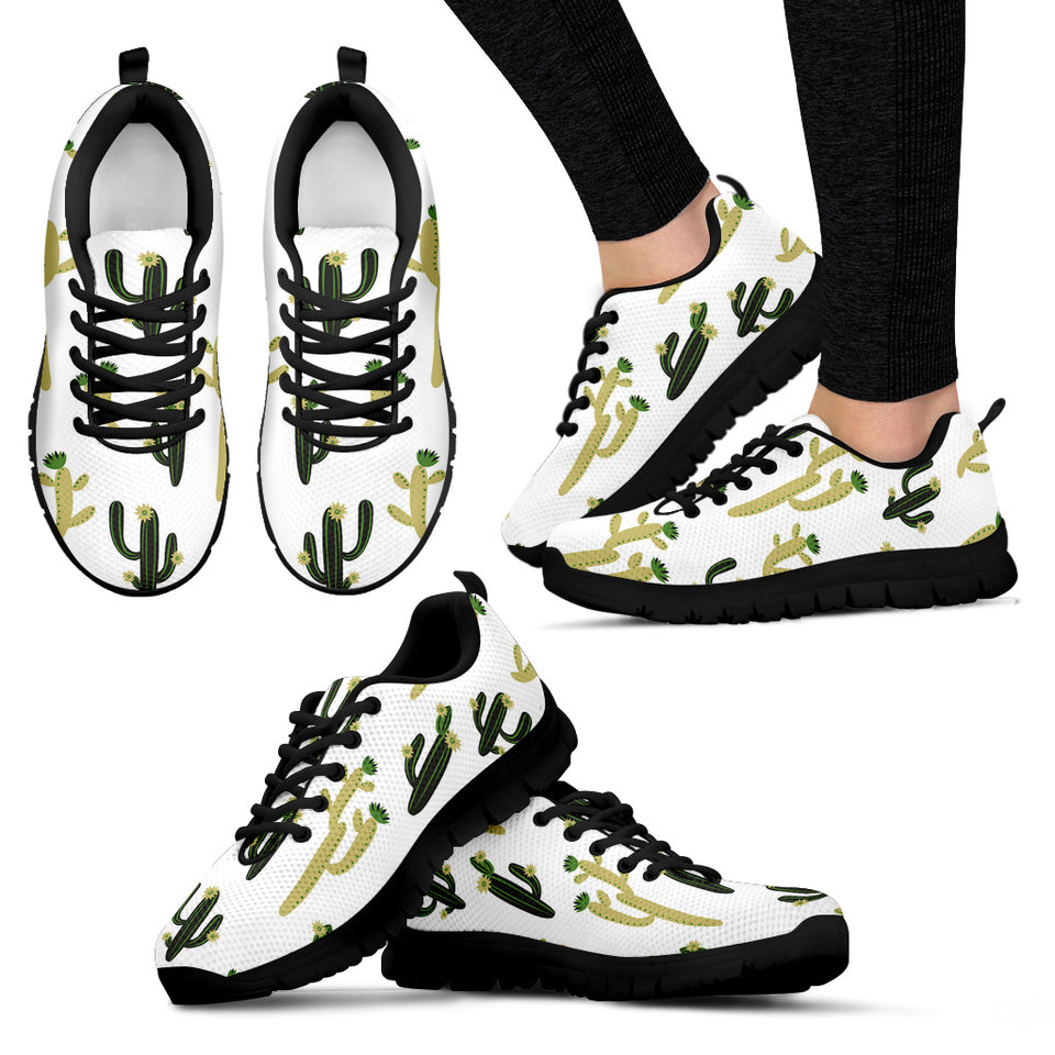 Cute Cactus Pattern Women'S Sneaker Shoes