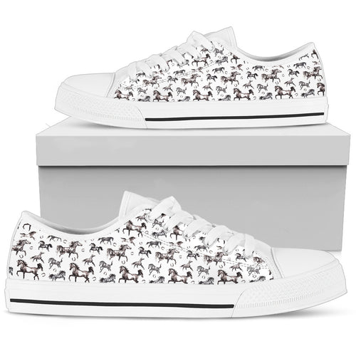 Horse Women'S Low Top Shoe