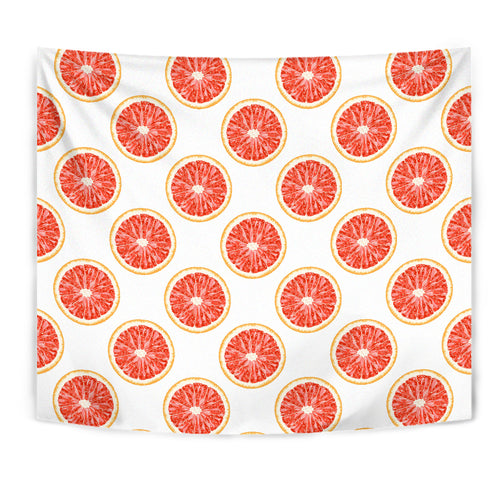 Grapefruit Pattern Wall Tapestry