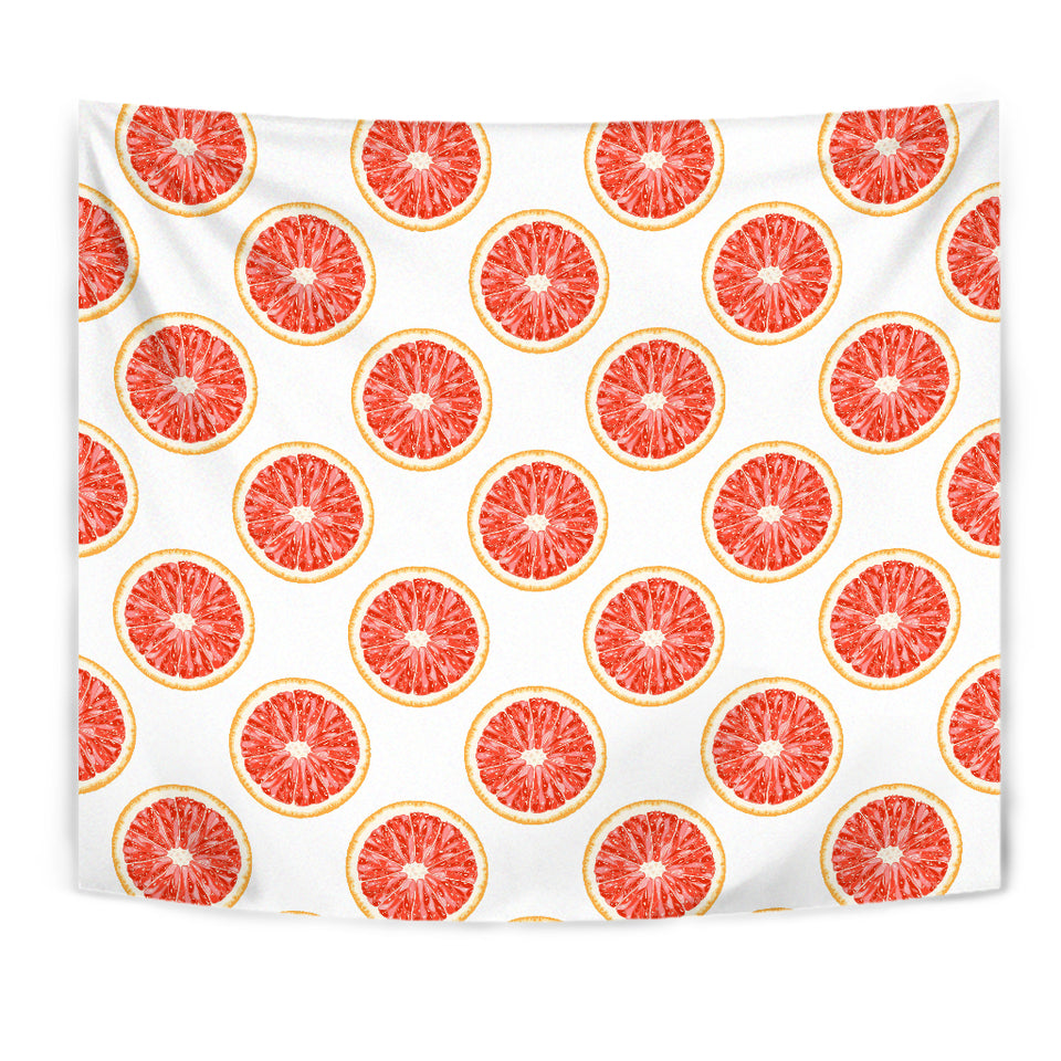 Grapefruit Pattern Wall Tapestry
