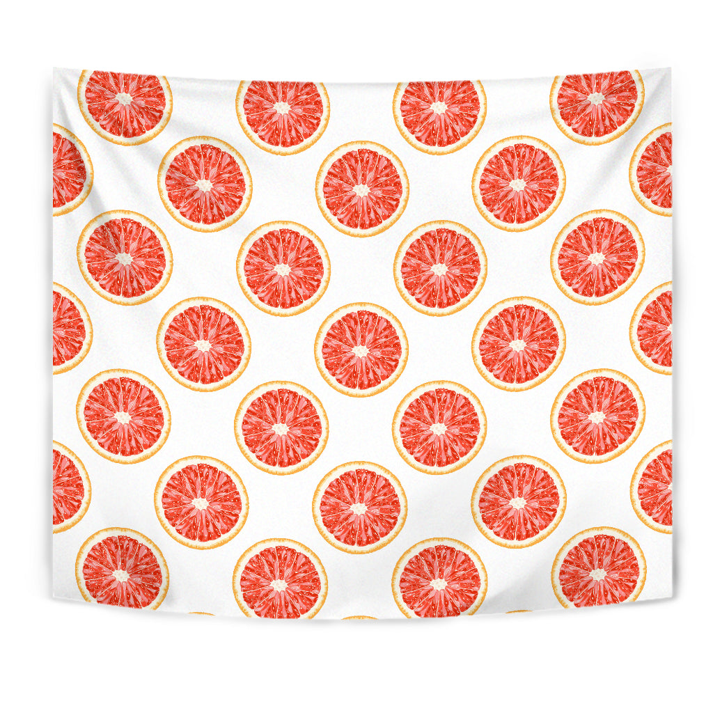 Grapefruit Pattern Wall Tapestry