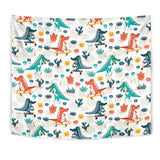 Cute Crocodile Pattern Wall Tapestry