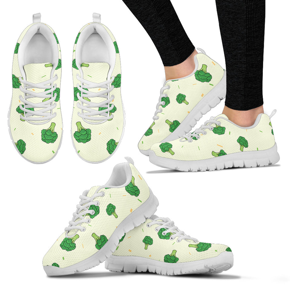 Broccoli Pattern Women'S Sneaker Shoes