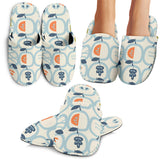 Apples Leaves Pattern Slippers