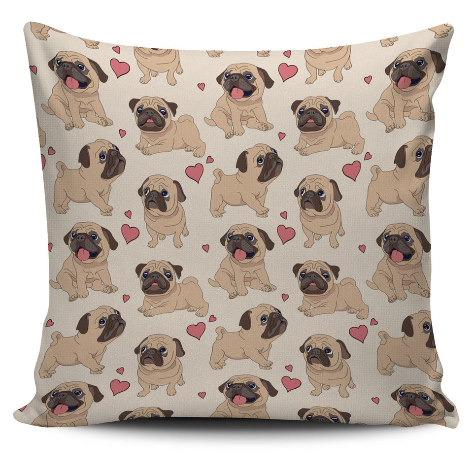 Pillow Cover-Pug Pattern Ccnc003 Dg0078