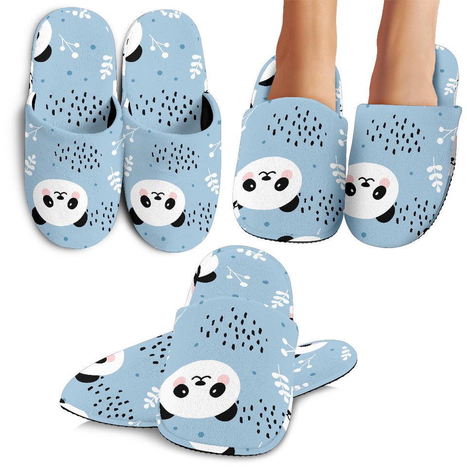 Cute Panda Pattern Slippers
