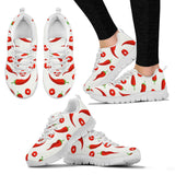 Chili Pattern Women'S Sneaker Shoes