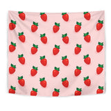 Strawberry Beautiful Pattern Wall Tapestry