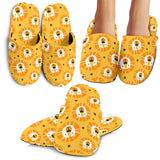 Lion Pattern Print Design 03 Slippers